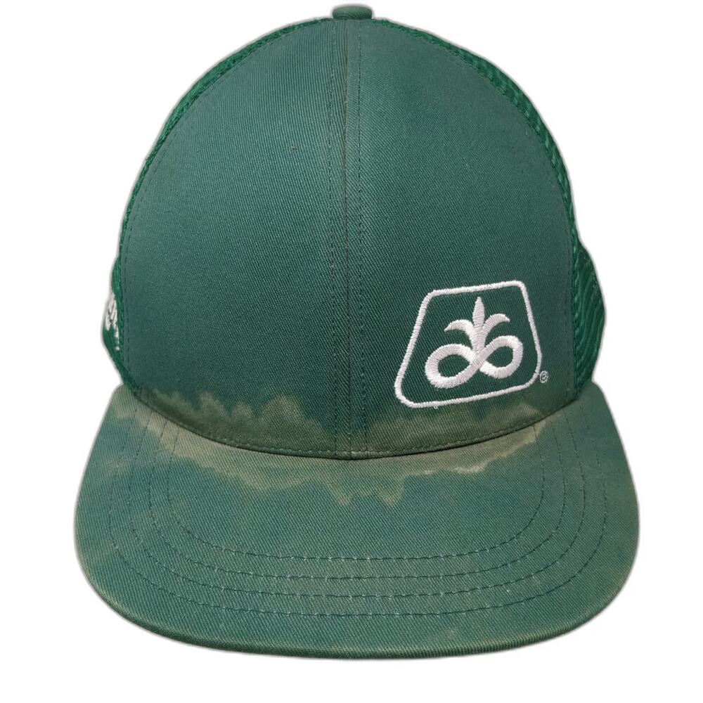Unionwear Trucker Hat Green One Size Pioneer Corteva Agriscience Mesh Snapback